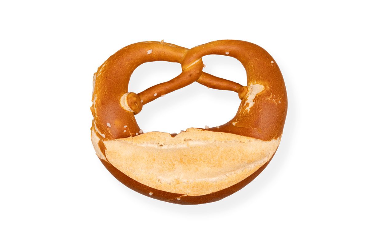 Handgeschlungene EU-Bio Brezel der Bio Bäckerei Berger aus Reutlingen